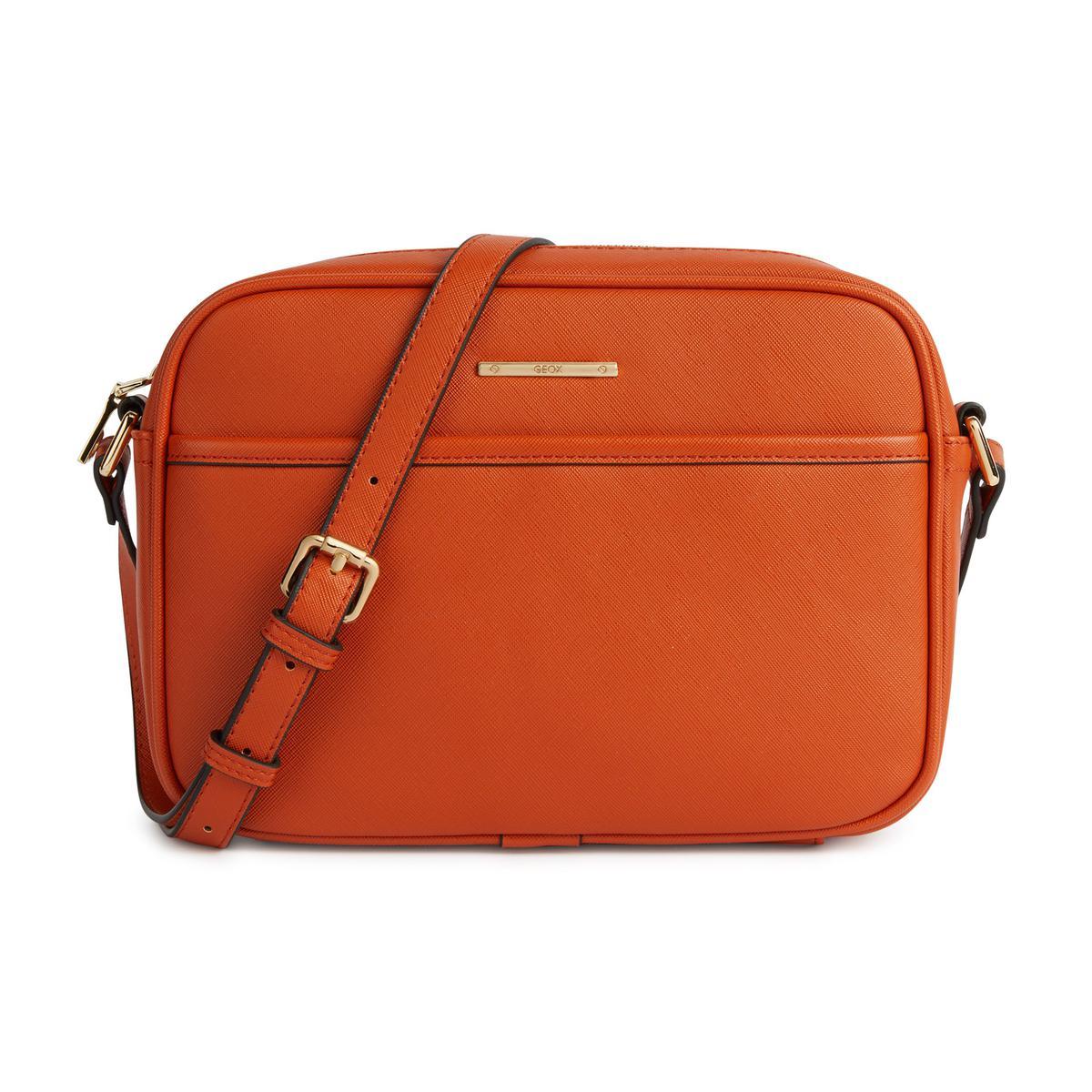 Geox D Grouthy A - Borsa Donna In Pelle, Design Moderno E Compatto - Taglia Unica