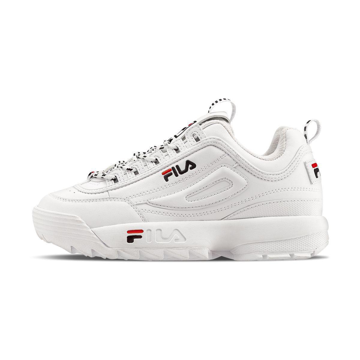 fila electrove leather & mesh sneakers